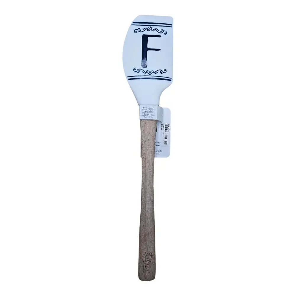 NEW Sur La Table Monogram Silicone Head Spatula Letter 